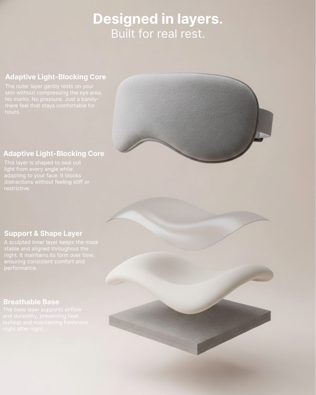 Augenmasken-Wärmekompressenmassage