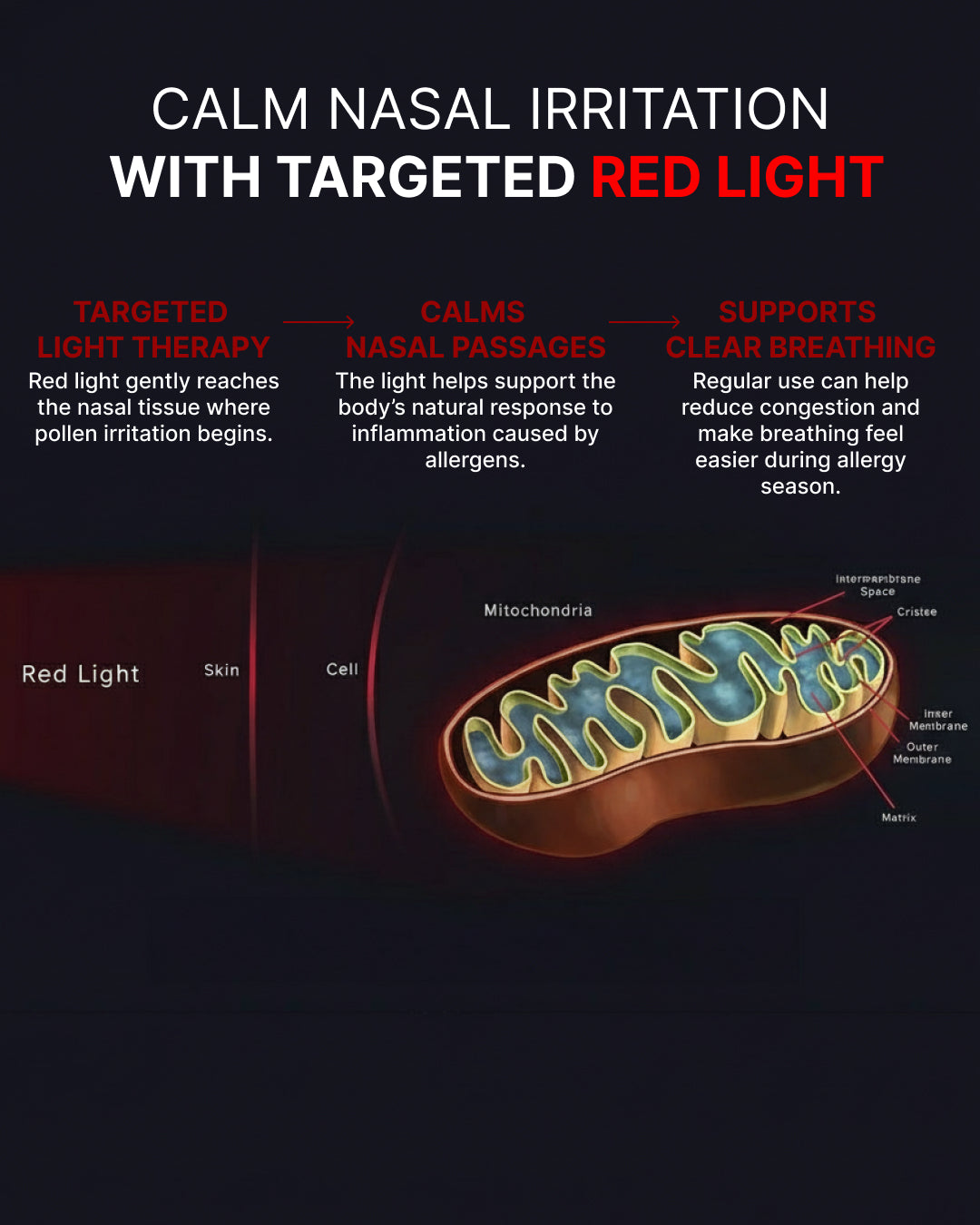 Red Light Nasal Therapy